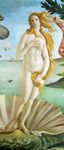 Венера. Фрагмент. Рождение Венеры. Боттичелли